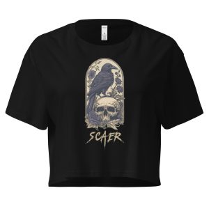 Crop top Skull&Crow