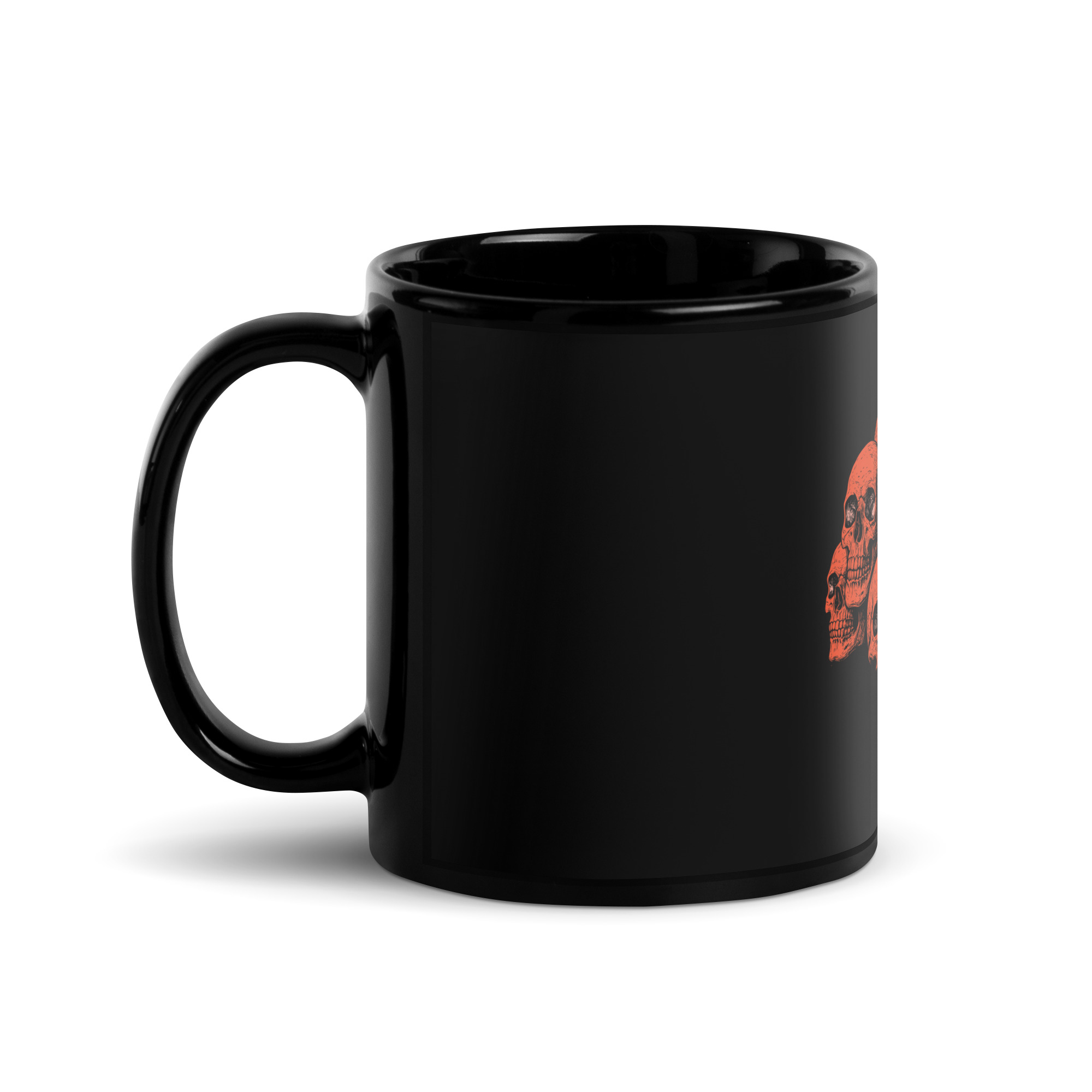 Mug brillant noir RedSkull – Image 3