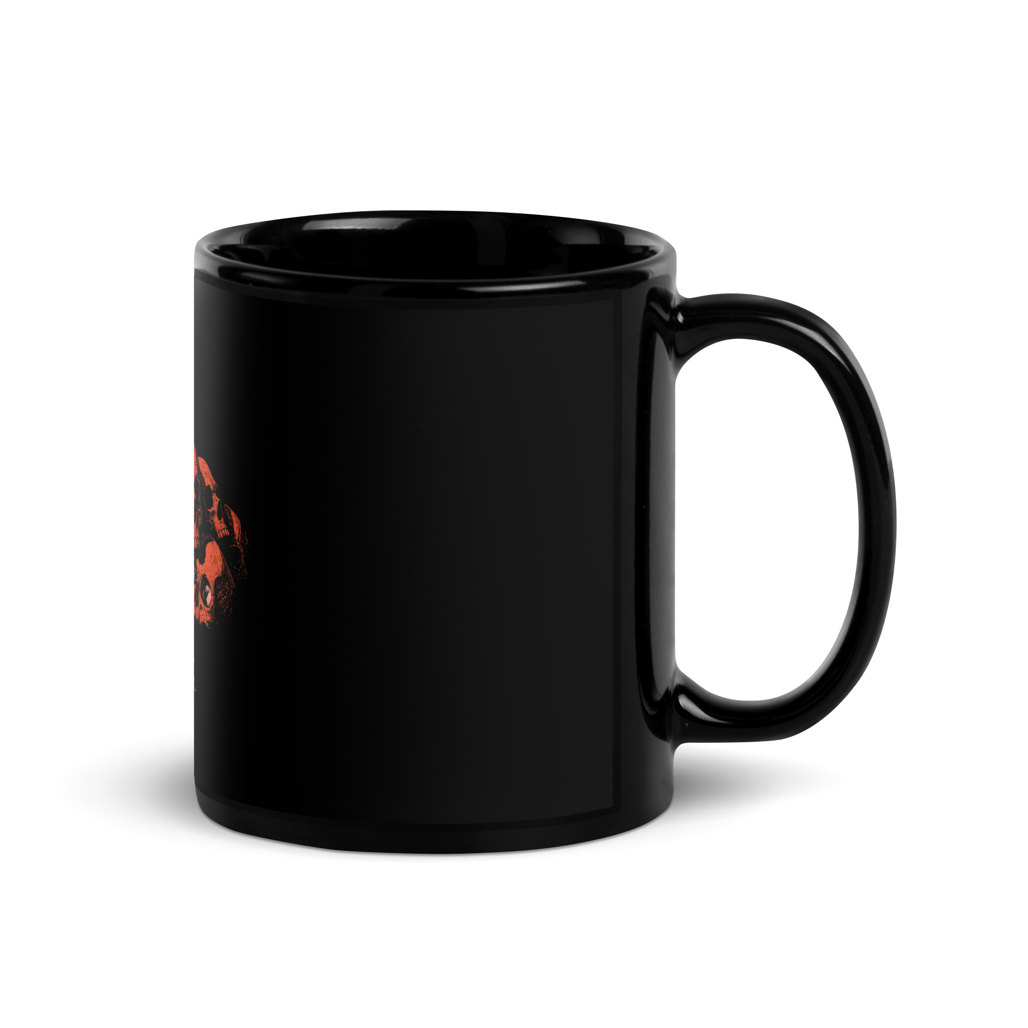 Mug brillant noir RedSkull – Image 4
