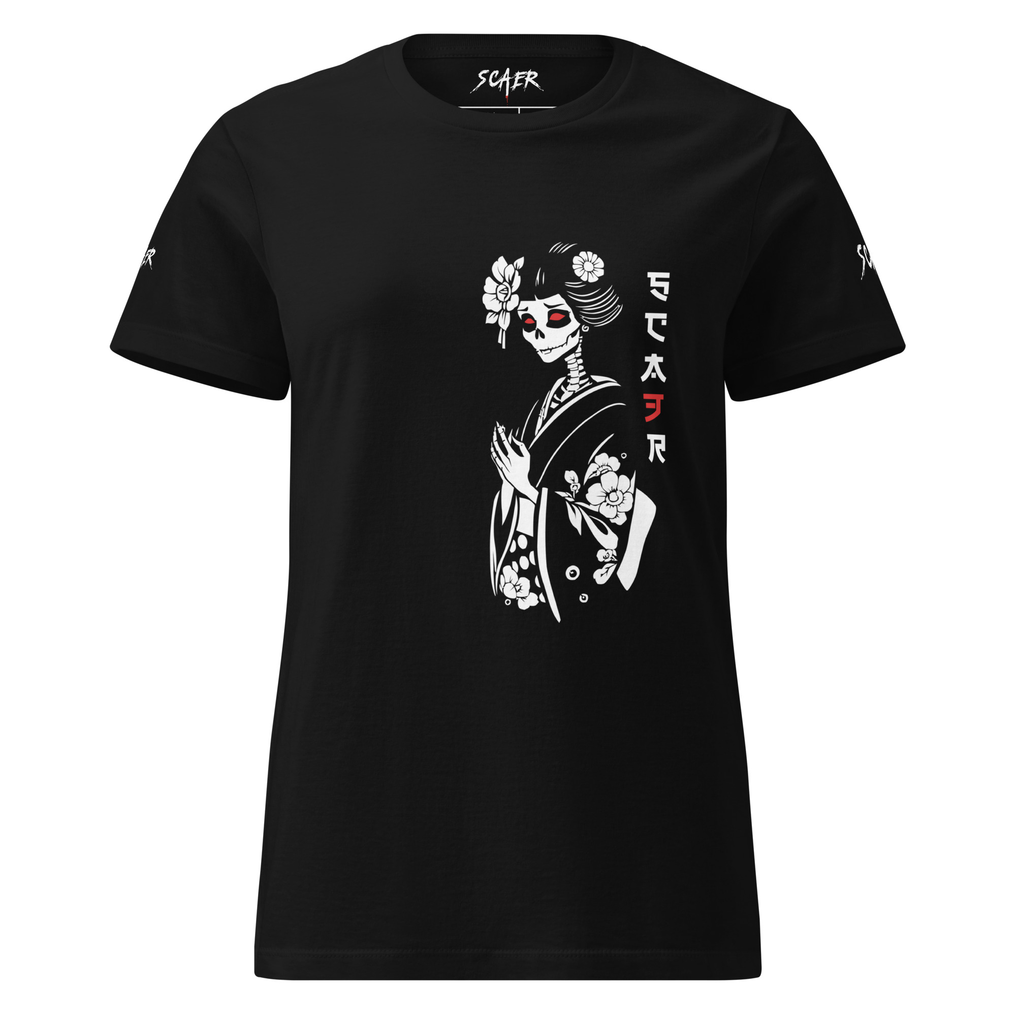 T-shirt softstyle femme Skull&Geisha