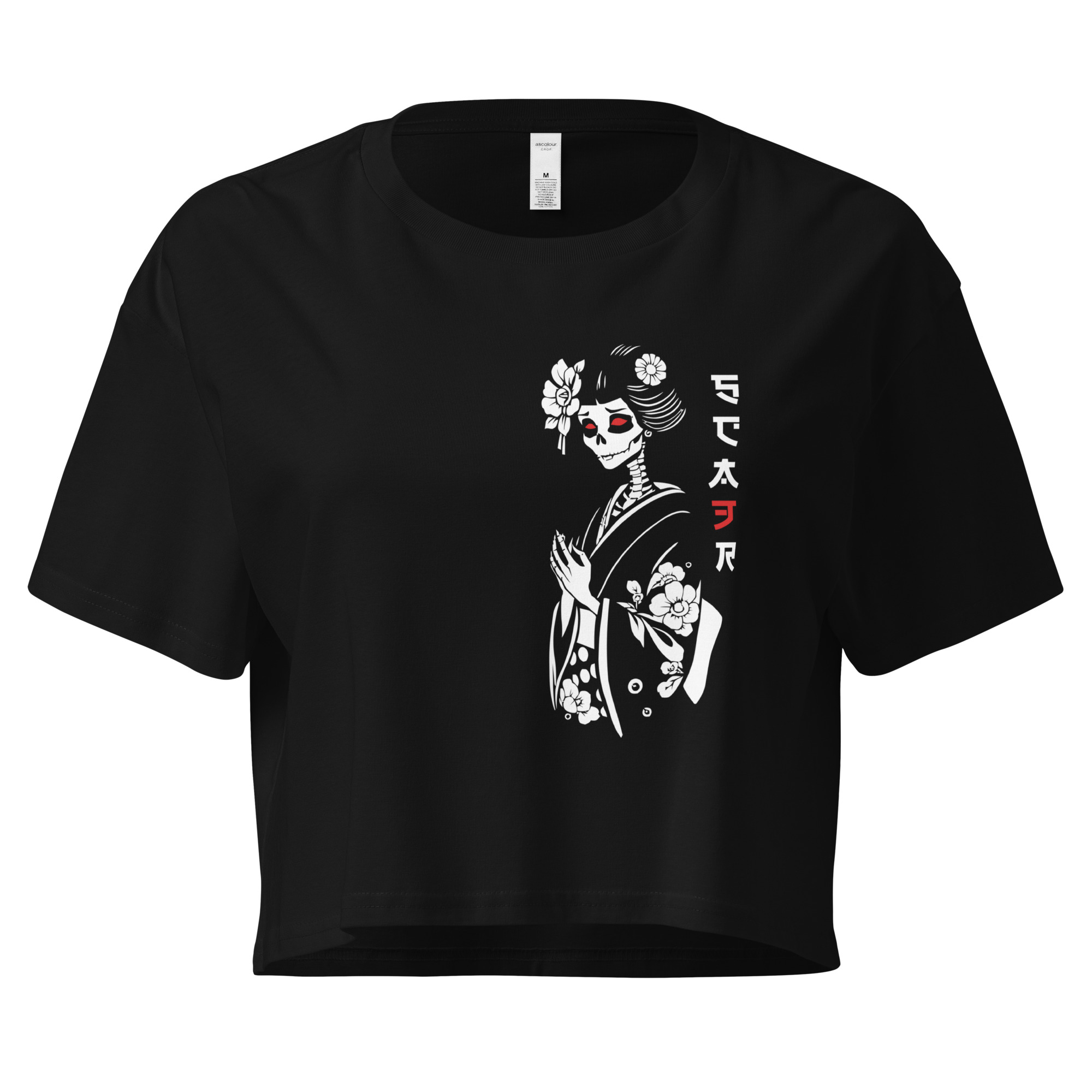 Crop top Skull&Geisha