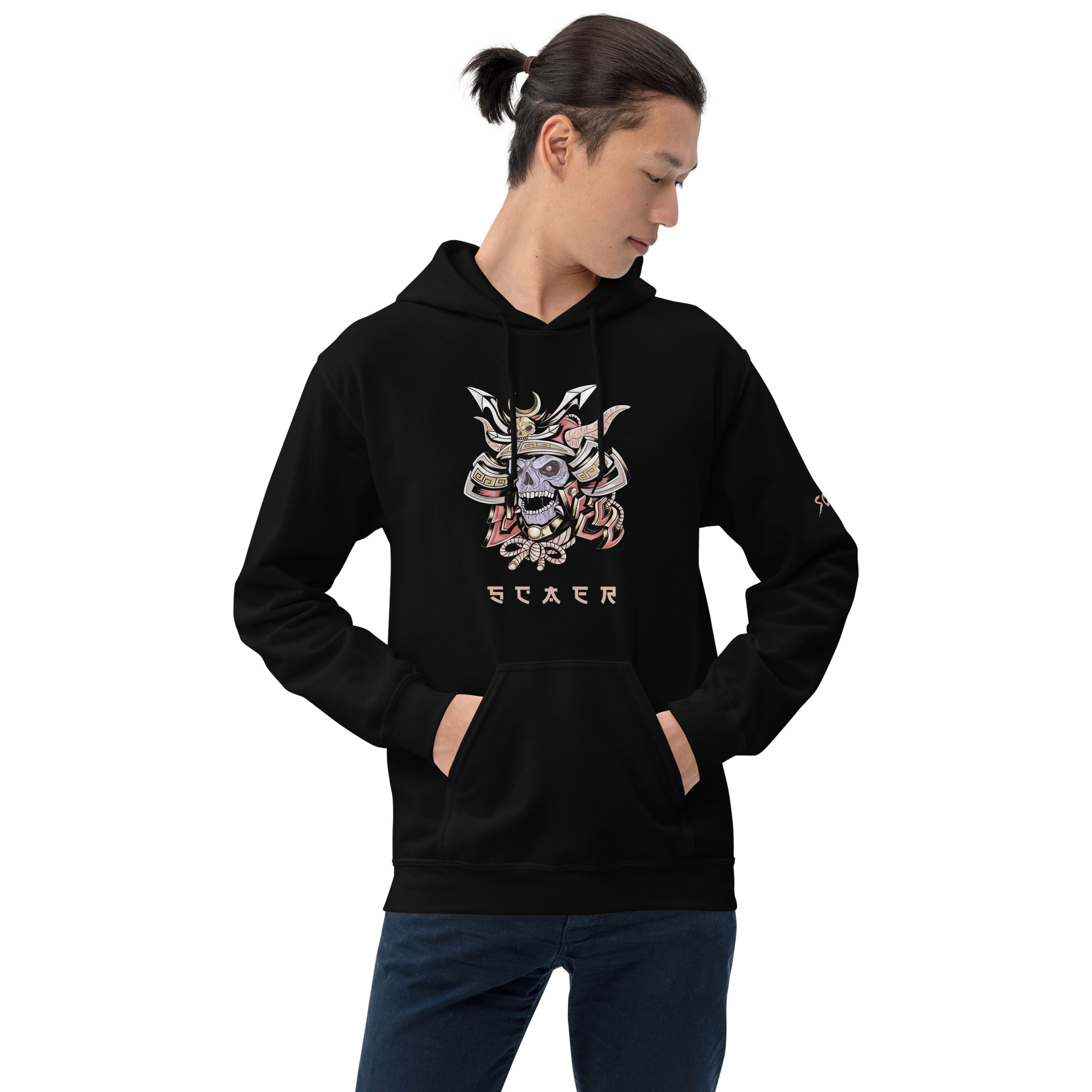 Sweat à capuche Skull&Samuraï – Image 2