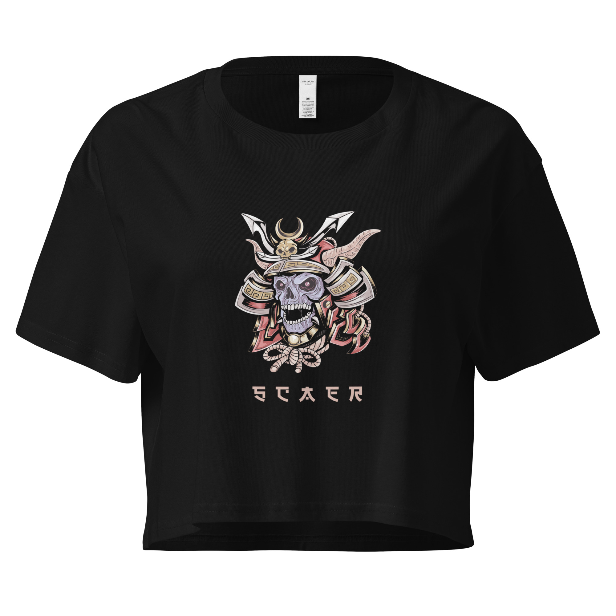 Crop top Skull&Samuraï