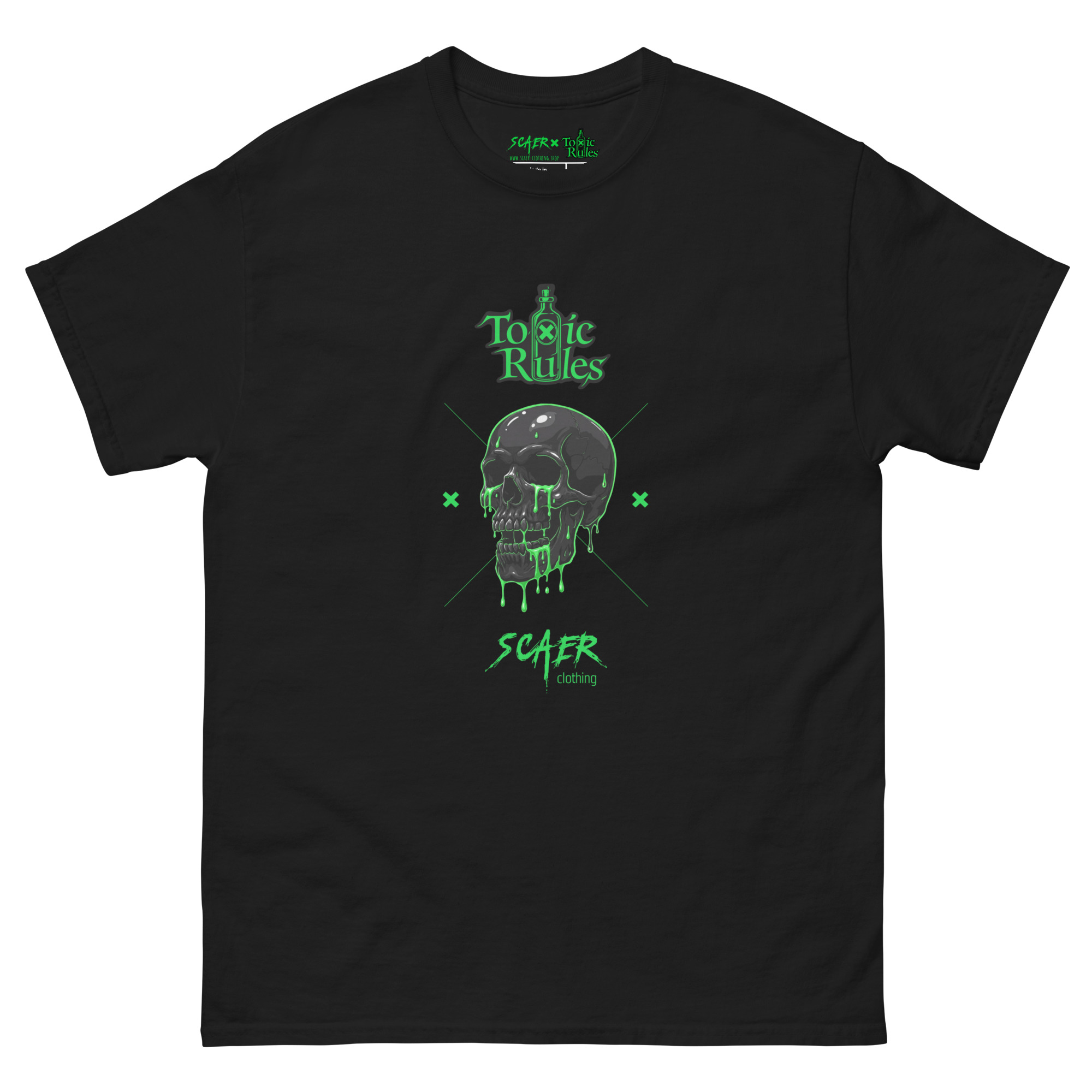T-shirt Scaer X Toxic Rules