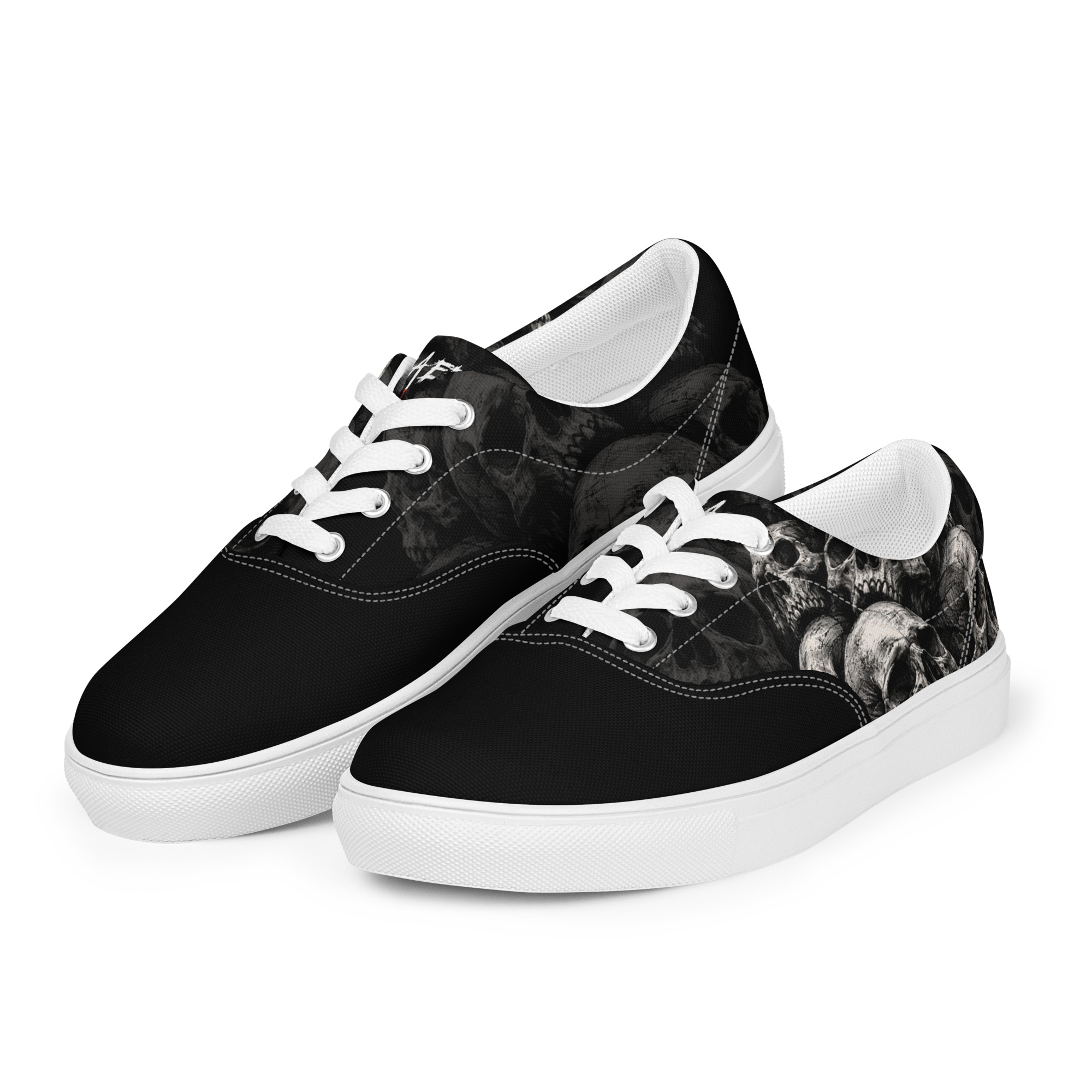 Tennis en toile Skullz - White – Image 2