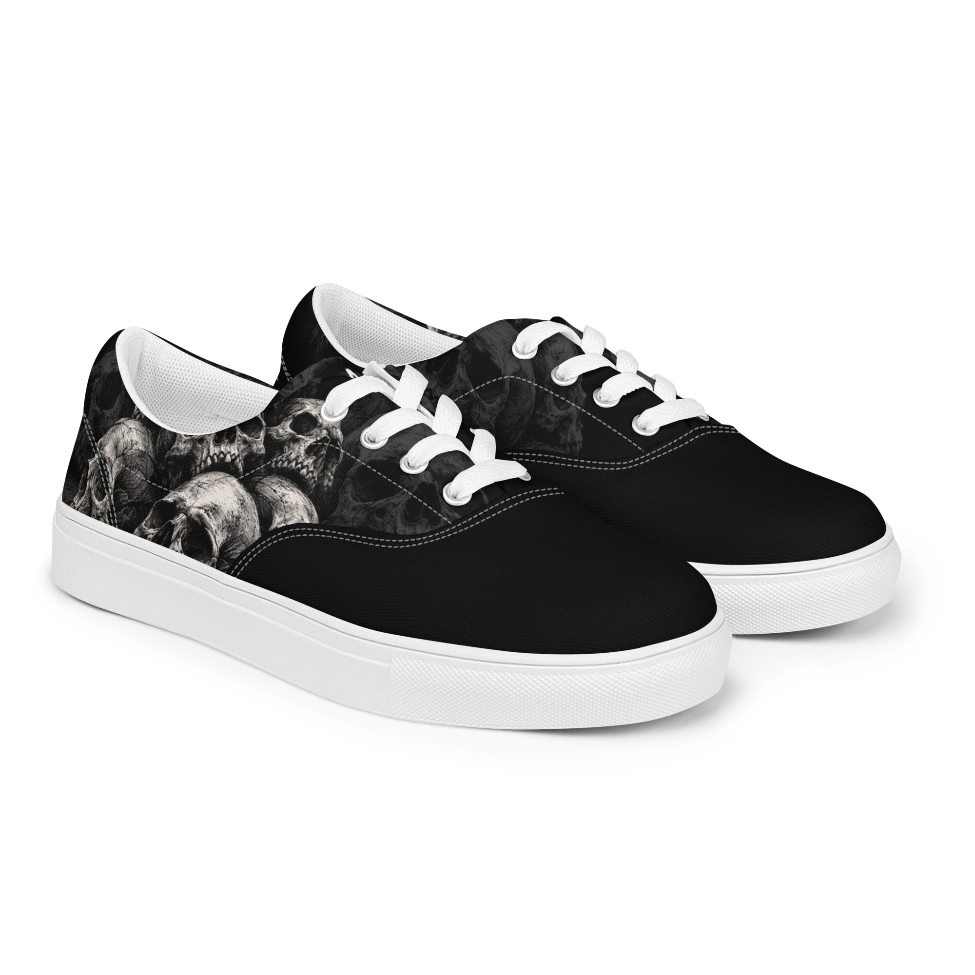 Tennis en toile Skullz - White – Image 6